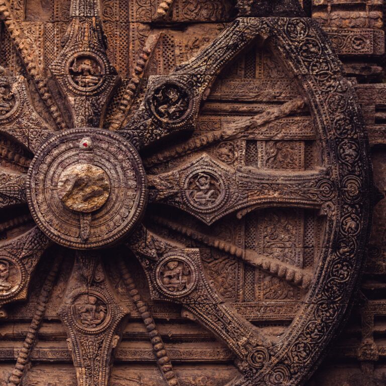 Architectural Marvel of the Sun Temple Wheel